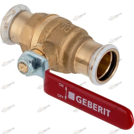 GEBERIT 94923 Шаровой кран Geberit Mapress, NPW, с рукояткой 