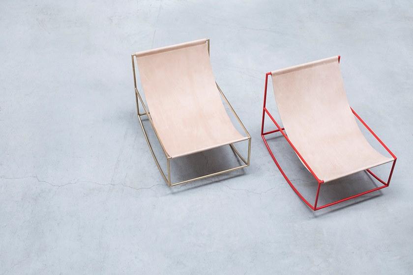 valerie_objects Кресло-качалка из стали с порошковым покрытием  V9018020  - Вид №19