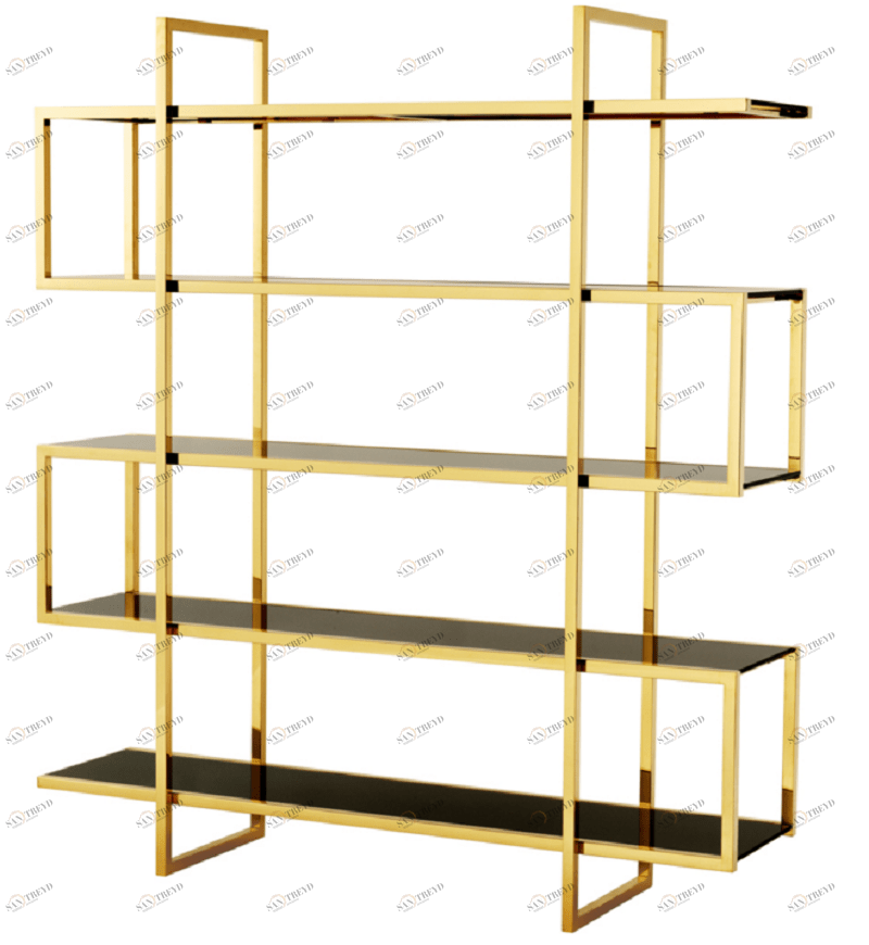 Стеллаж металлический золотой Soto от Eichholtz EICHHOLTZ EICHHOLTZ 060743 Золото 