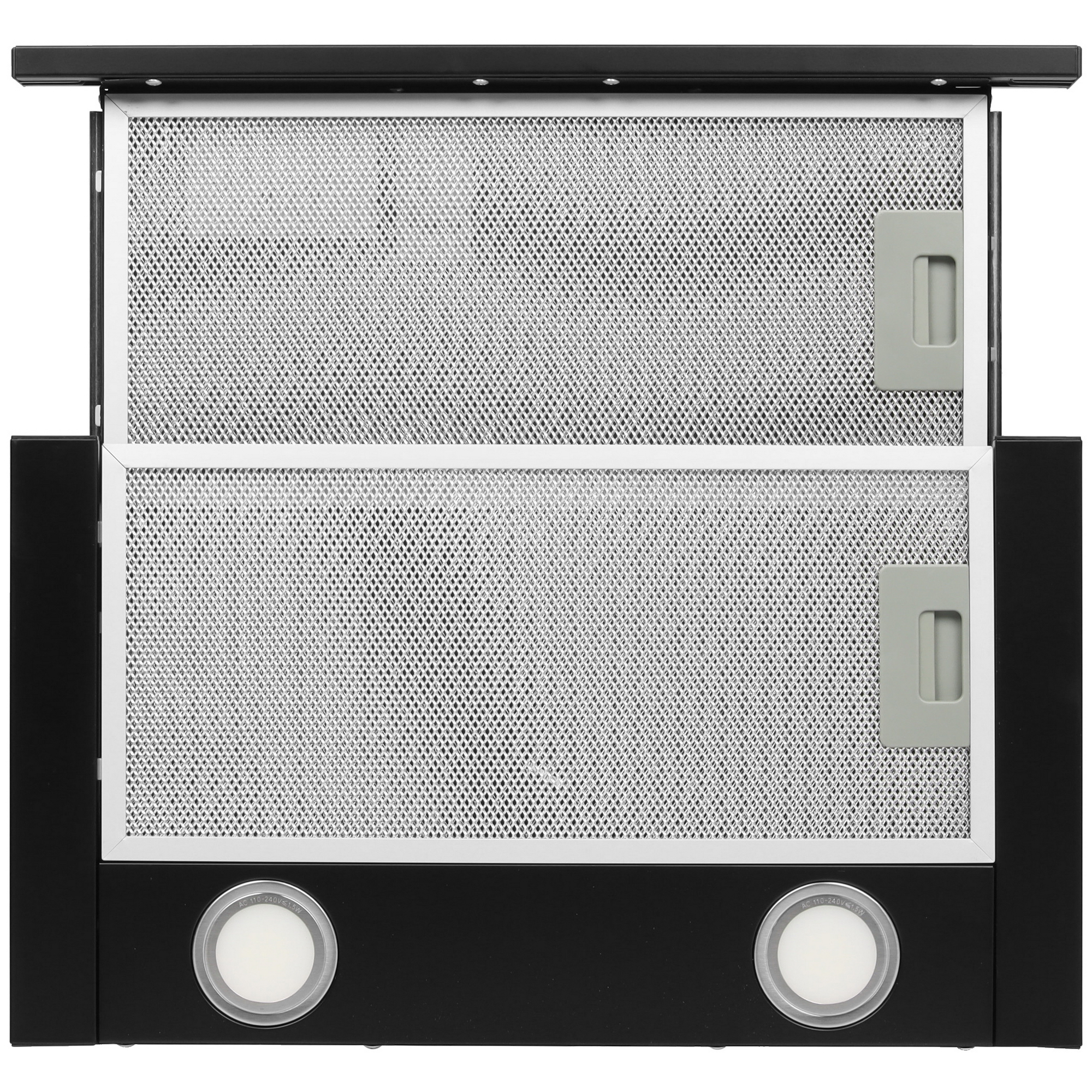 9063329 Вытяжка телескопическая KRONA KAMILLA T 500 черный/серый STDN-0013056 - Вид №8