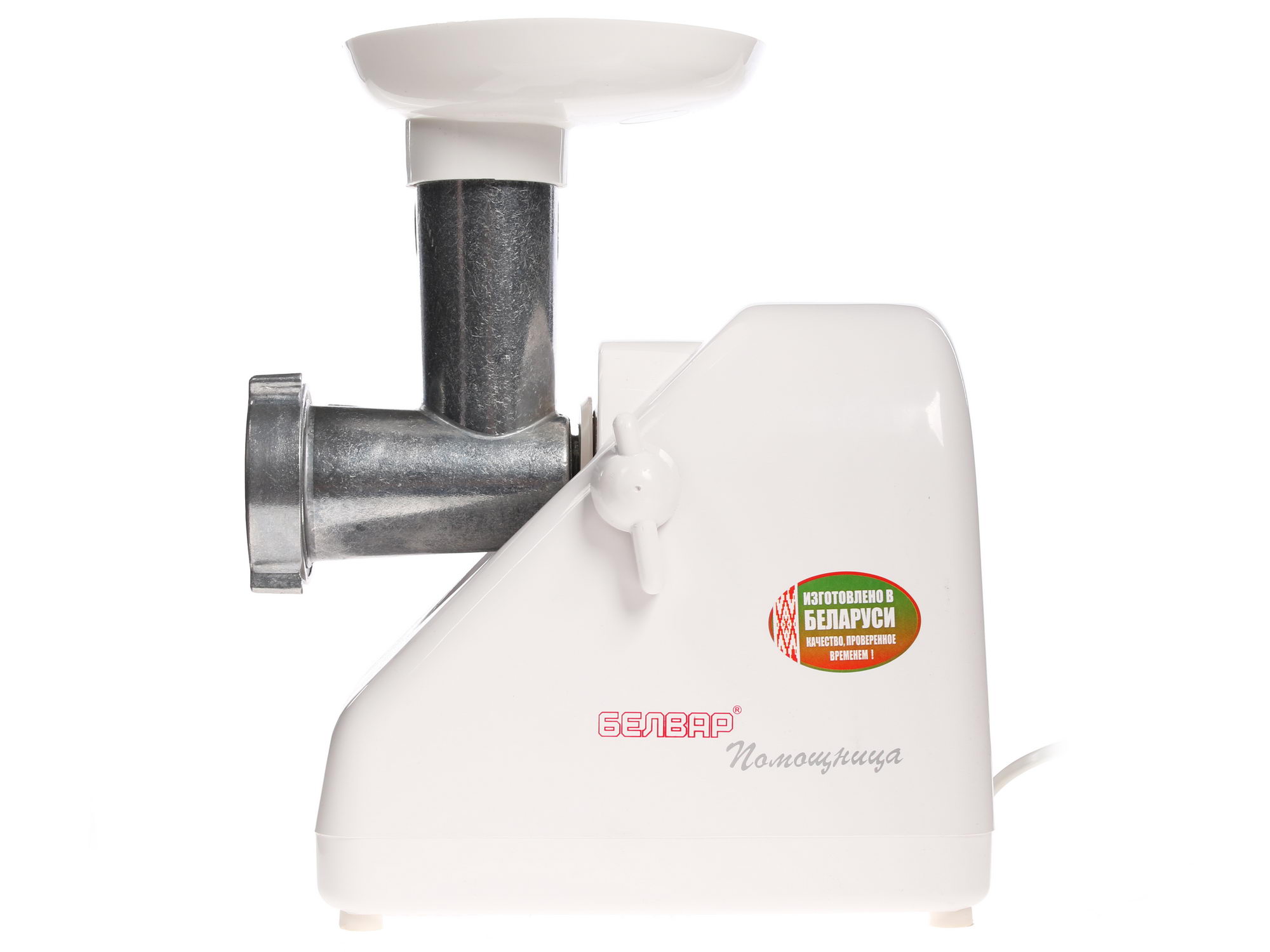 1012553 Мясорубка электрическая Белвар КЭМ-36/220-4-30 белый STDN-0062552 - Вид №3