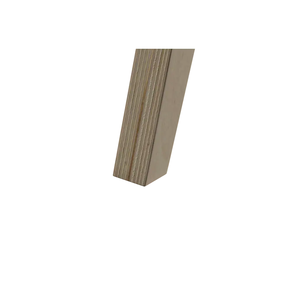 Стул Эра 49x78x50.8 см ножки дерево/бежевый сиденье дерево цвет черный 87909390 STLM-2125744 Santreyd  - Вид №3