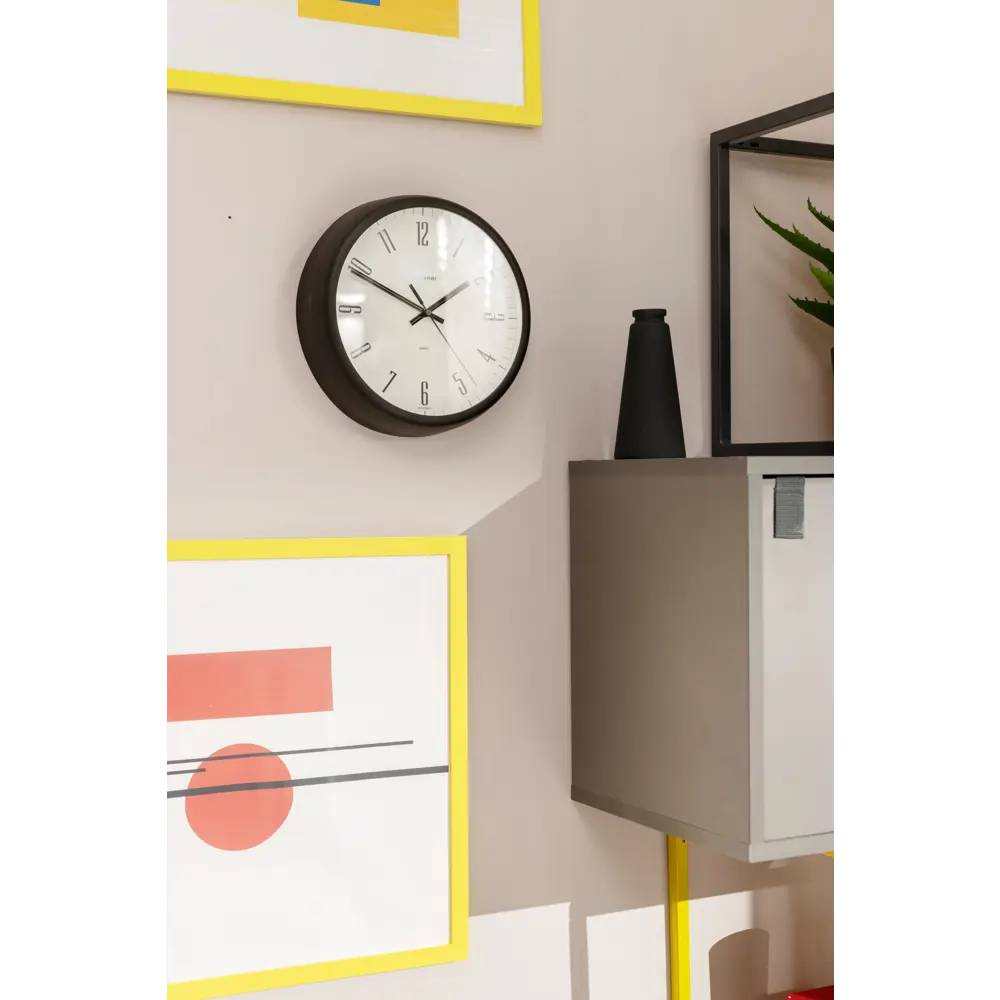 TROYKATIME Настенные часы круглые 24 см с бесшумным ходом 83872063 NEO-CLASSIC STLM-0045368 - Вид №4