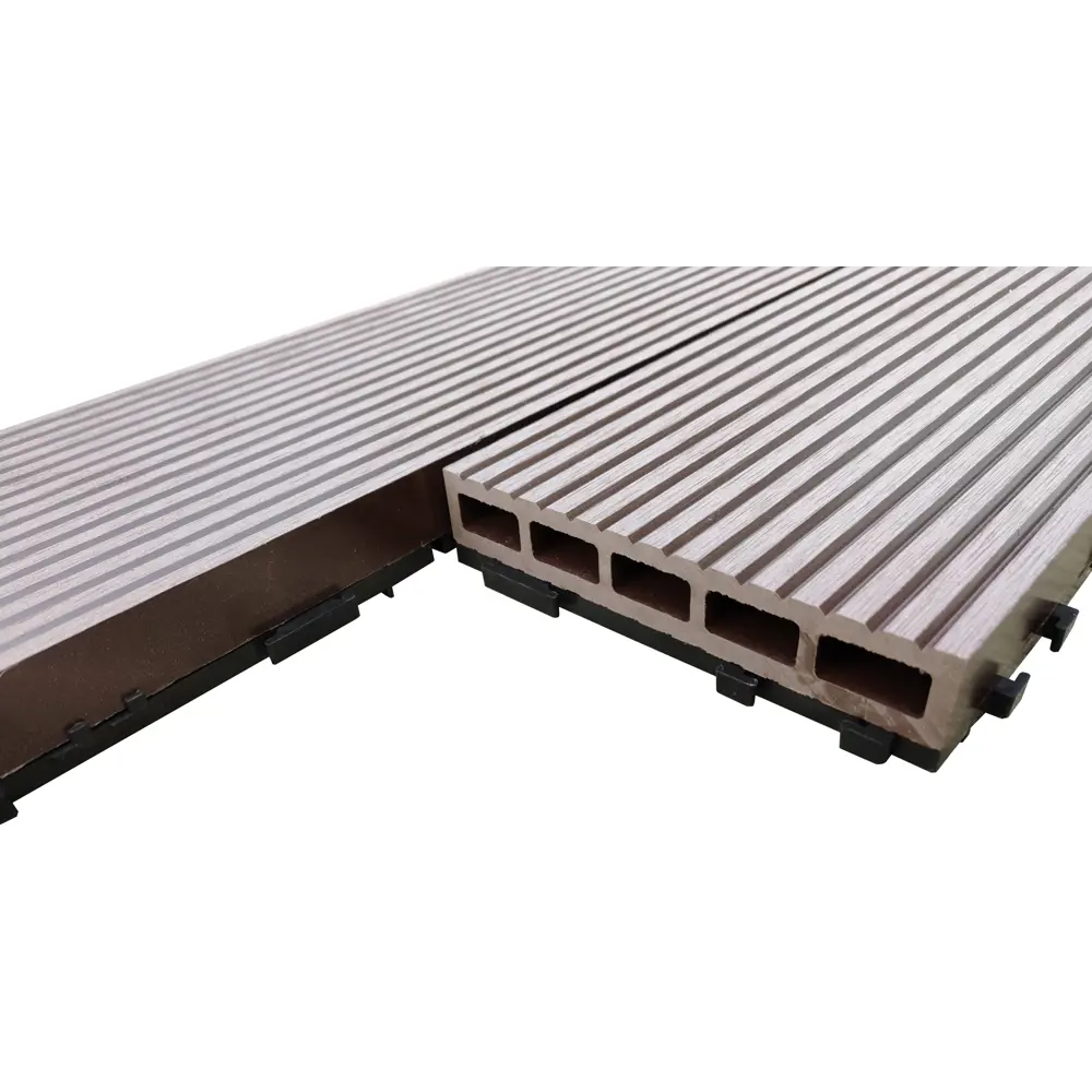 Террасная доска ДПК Naterial цвет шоколадный 1200x150x34 мм 0.18 м² STLM-2044033 - Вид №1