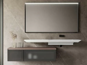 Ideagroup Столешница под умывальник / тумба под умывальник Cubik