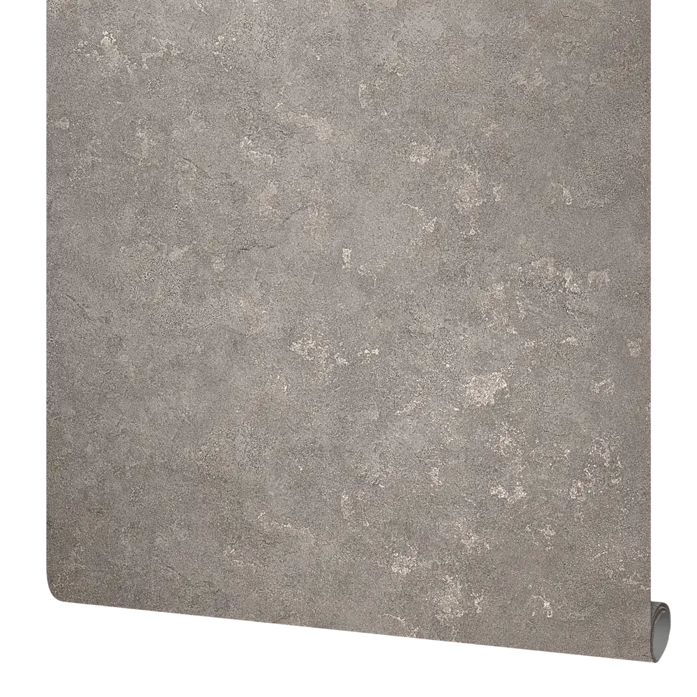 Обои флизелиновые Ateliero Super Beton коричневые с эффектом штукатурки 89432665 STLM-1574405