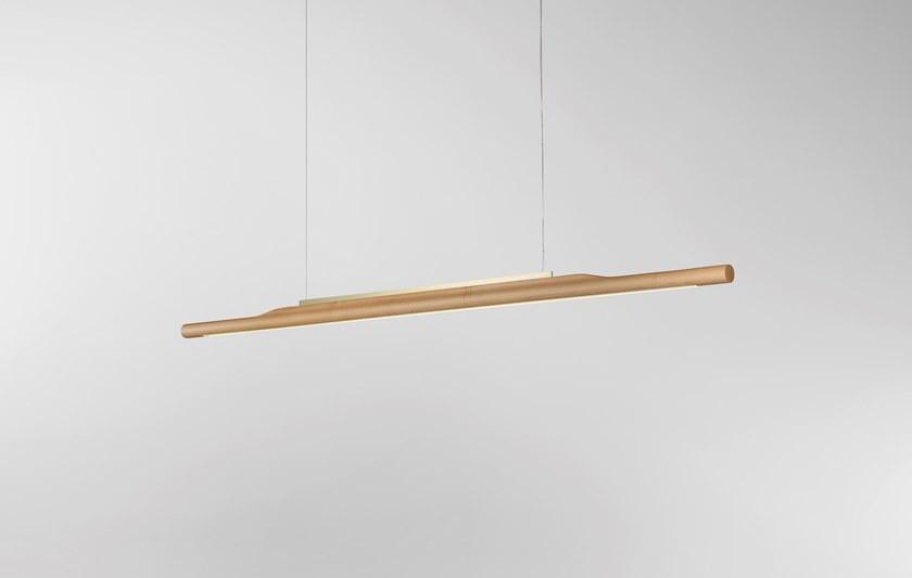 Ross Gardam Светодиодный подвесной светильник из алюминия и дерева sun-id-1378874 - Вид №3