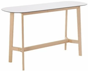 Very Wood Высокий овальный стол из hpl Rond