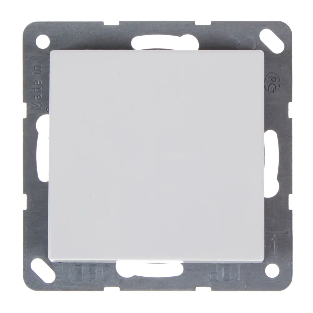 Переключатель Jung EcoProfi 1 клавиша цвет белый STLM-2071069 - Вид №1