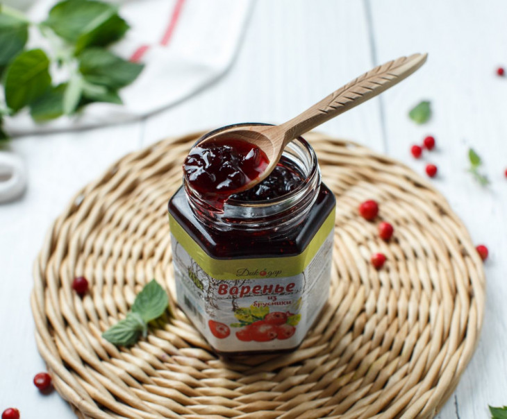 7095 Варенье из брусники Вкусляндия  - Вид №1