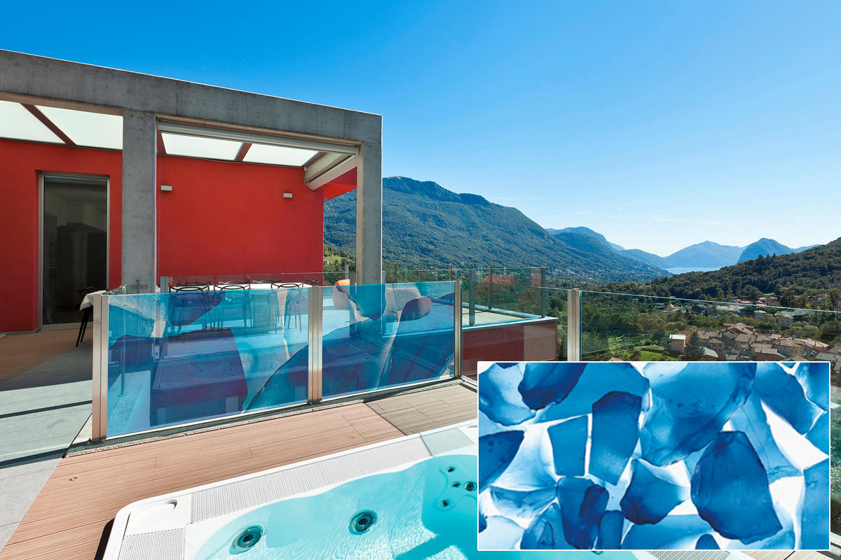 FSRT377 Стекло Vivispectra Zoom с прослойкой в ​​виде гвоздик Forms-surfaces  - Вид №20