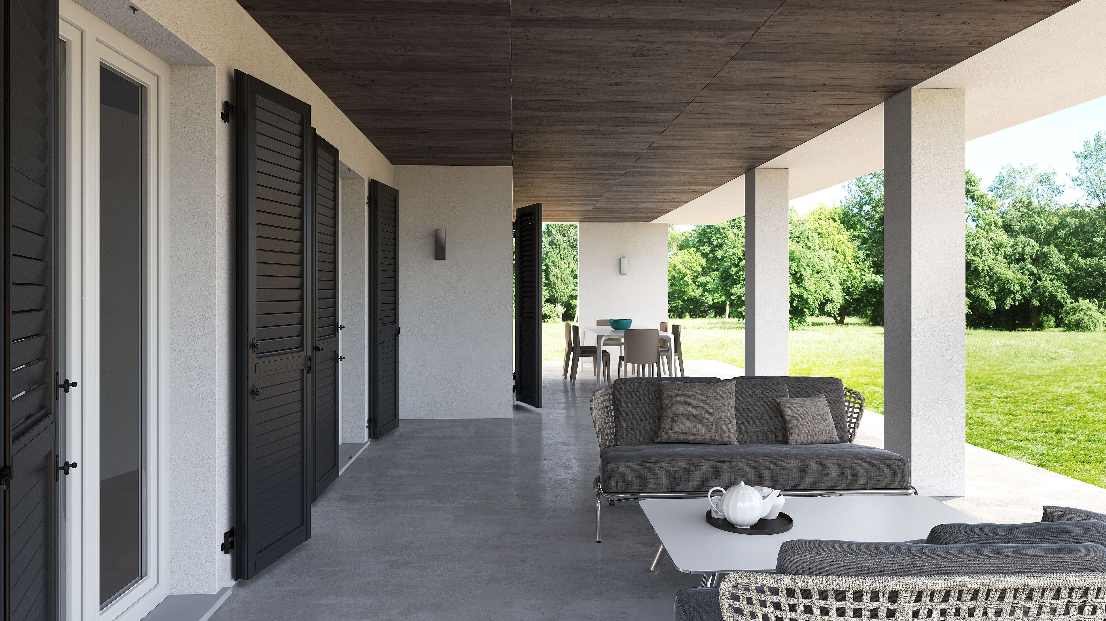 Алюминиевый подрамник для жалюзи NURITH PIVOT ARCH-00114554 - Вид №6