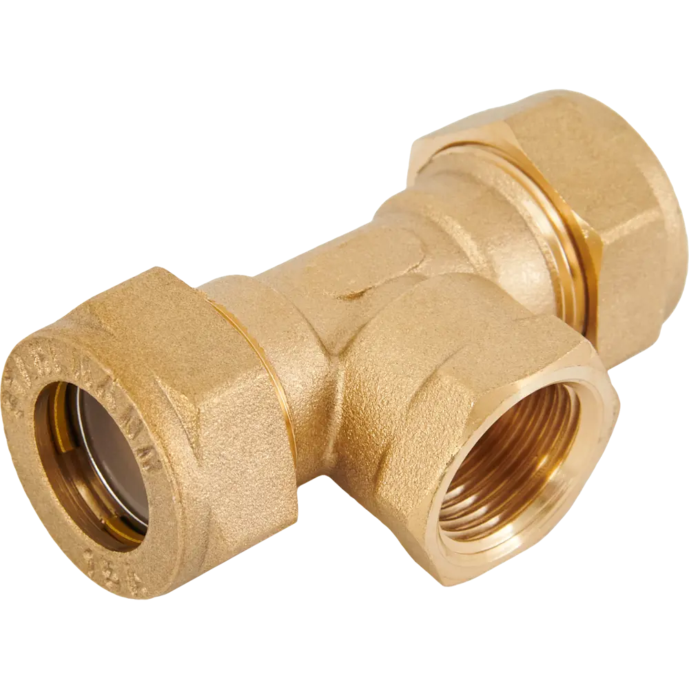 Тройник переходной Stahlmann для систем водоснабжения 15 мм 84754798 STLM-0054591