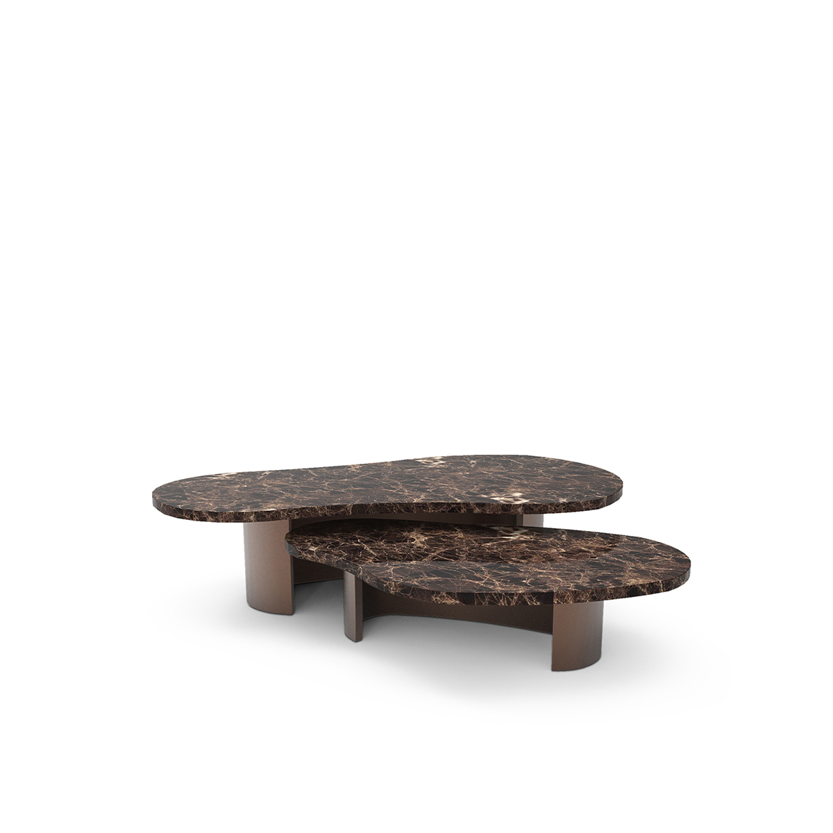 Центральные столы Robusta Center Table Covethouse CAFFE LATTE  - Вид №1