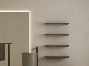 Деревянная полка для ванной