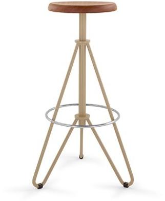 Adico Барный стул из дерева с подставкой для ног sun-id-1376865 - Вид №1