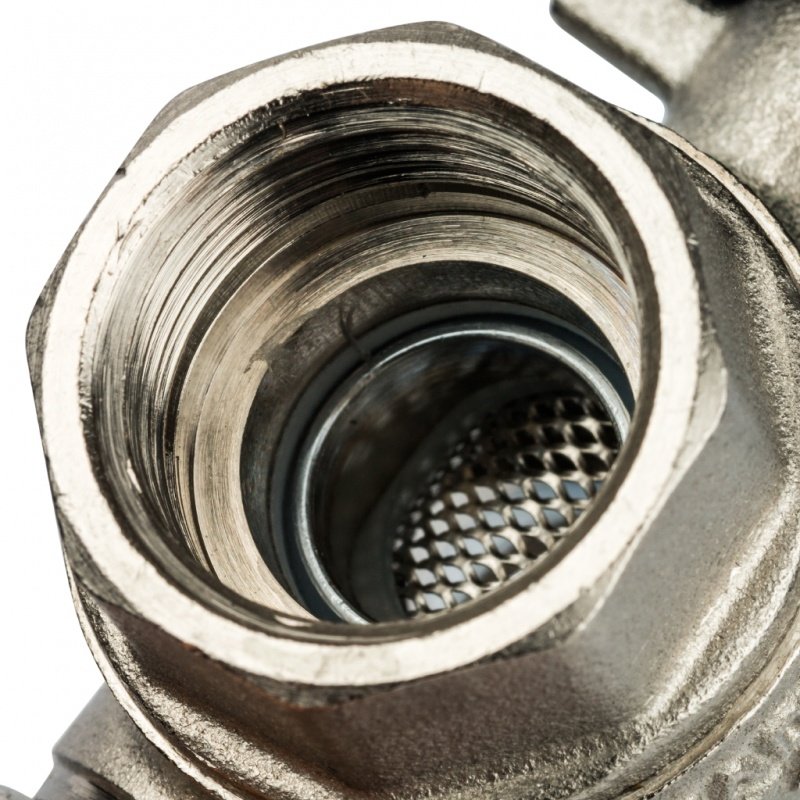 Кран шаровый STOUT ВВ 1/2" с фильтром, бабочка SVF0002000015 - Вид №2