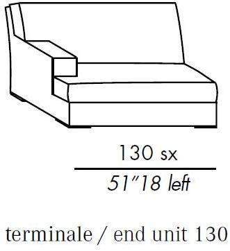 Meridiani Модульный диван со съемным чехлом из ткани James sun-id-1490879 - Вид №2