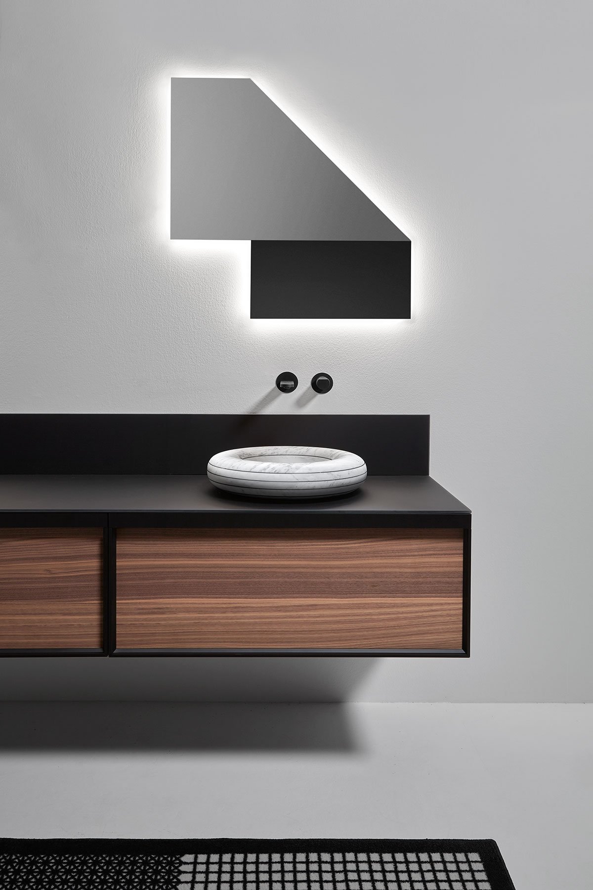 Rigati Накладная раковина на столешницу  прямоугольная Antoniolupi  - Вид №4