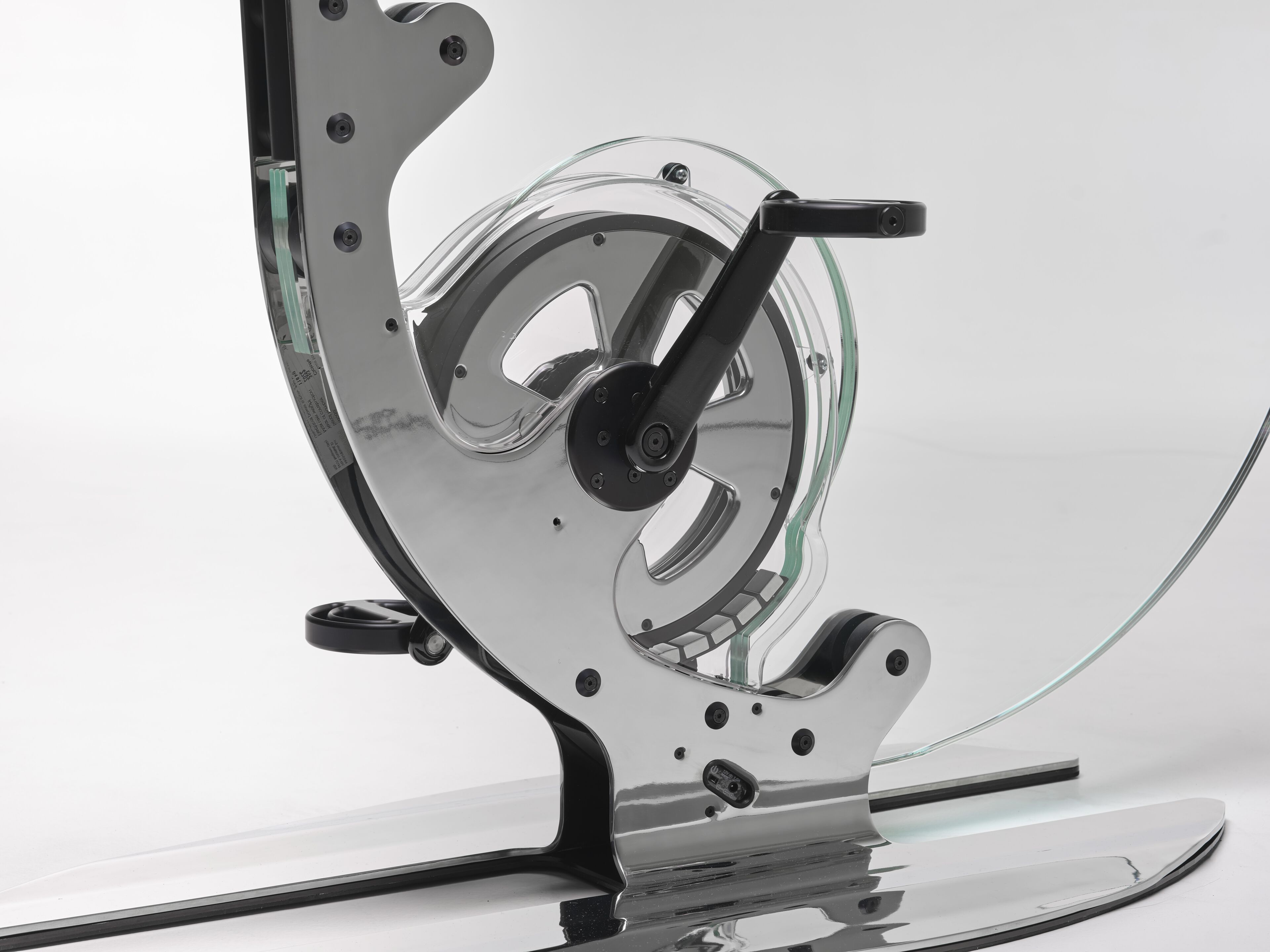 Велотренажер из стекла, стали и углеродного волокна Ciclotte CICLOTTE TECKELL ARCH-00107745 - Вид №9