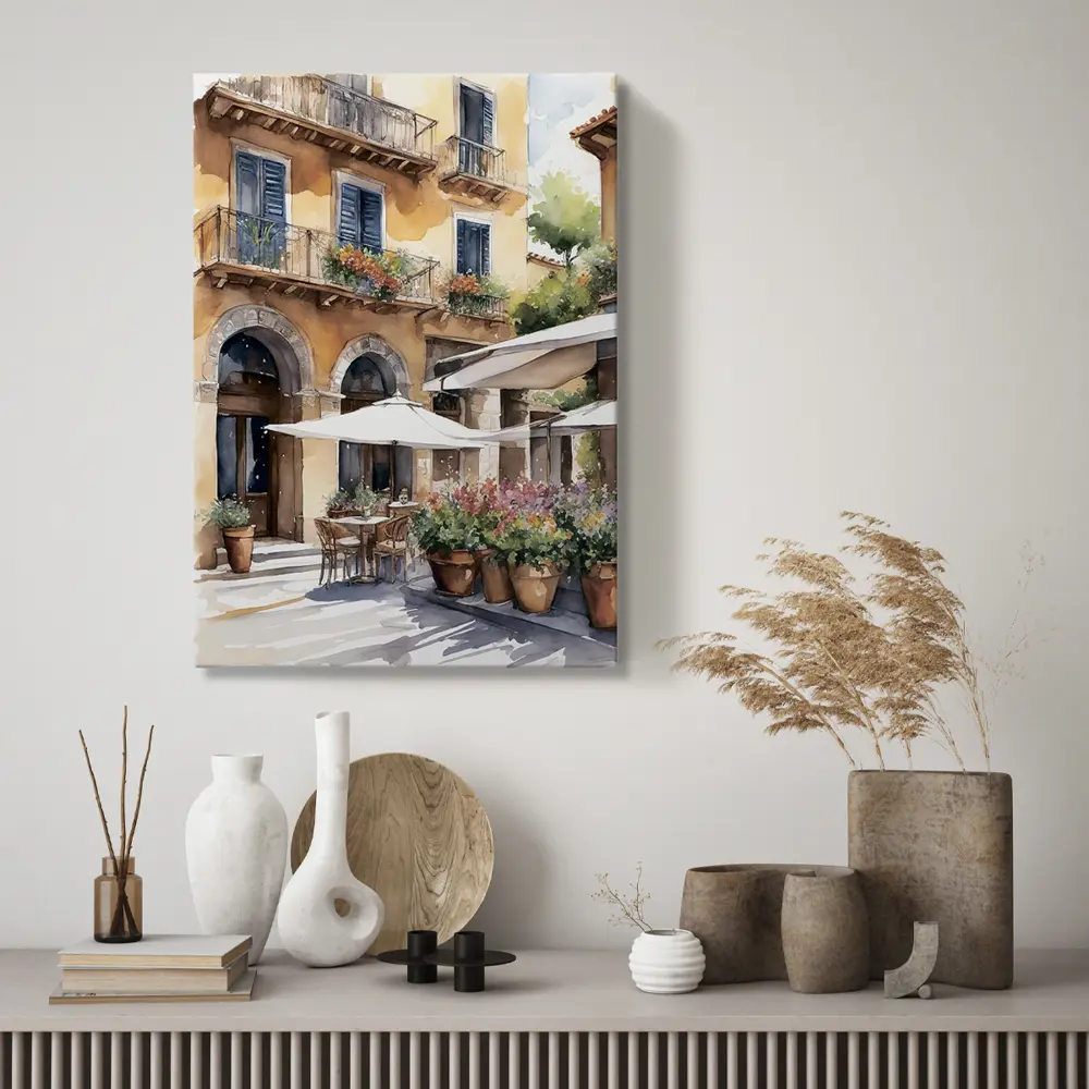 Картина Santreyd «Уютное кафе» 50×70 см для современного интерьера 89394684 STLM-1495211 - Вид №3