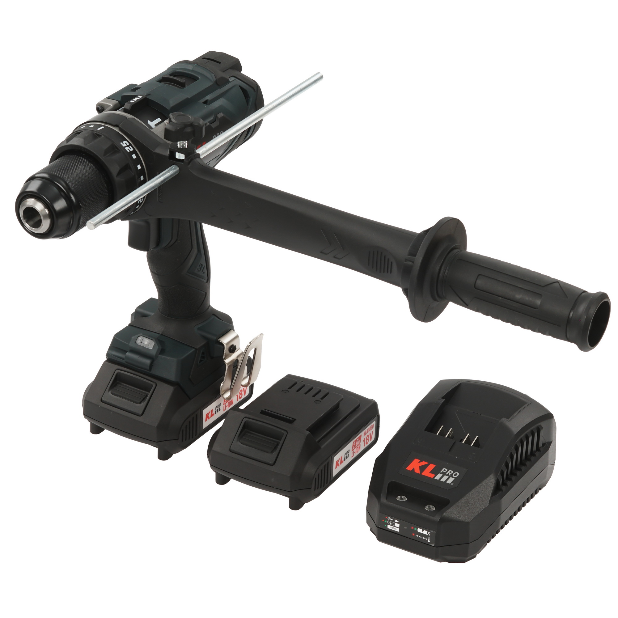 Дрель-шуруповерт KLPRO KLDM18BHX-20 9154013 STDN-0023730 - Вид №1