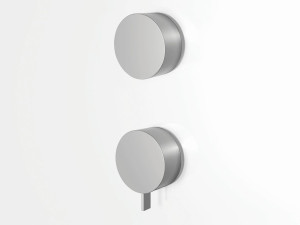 Смеситель для душа с 2 отверстиями и переключателем