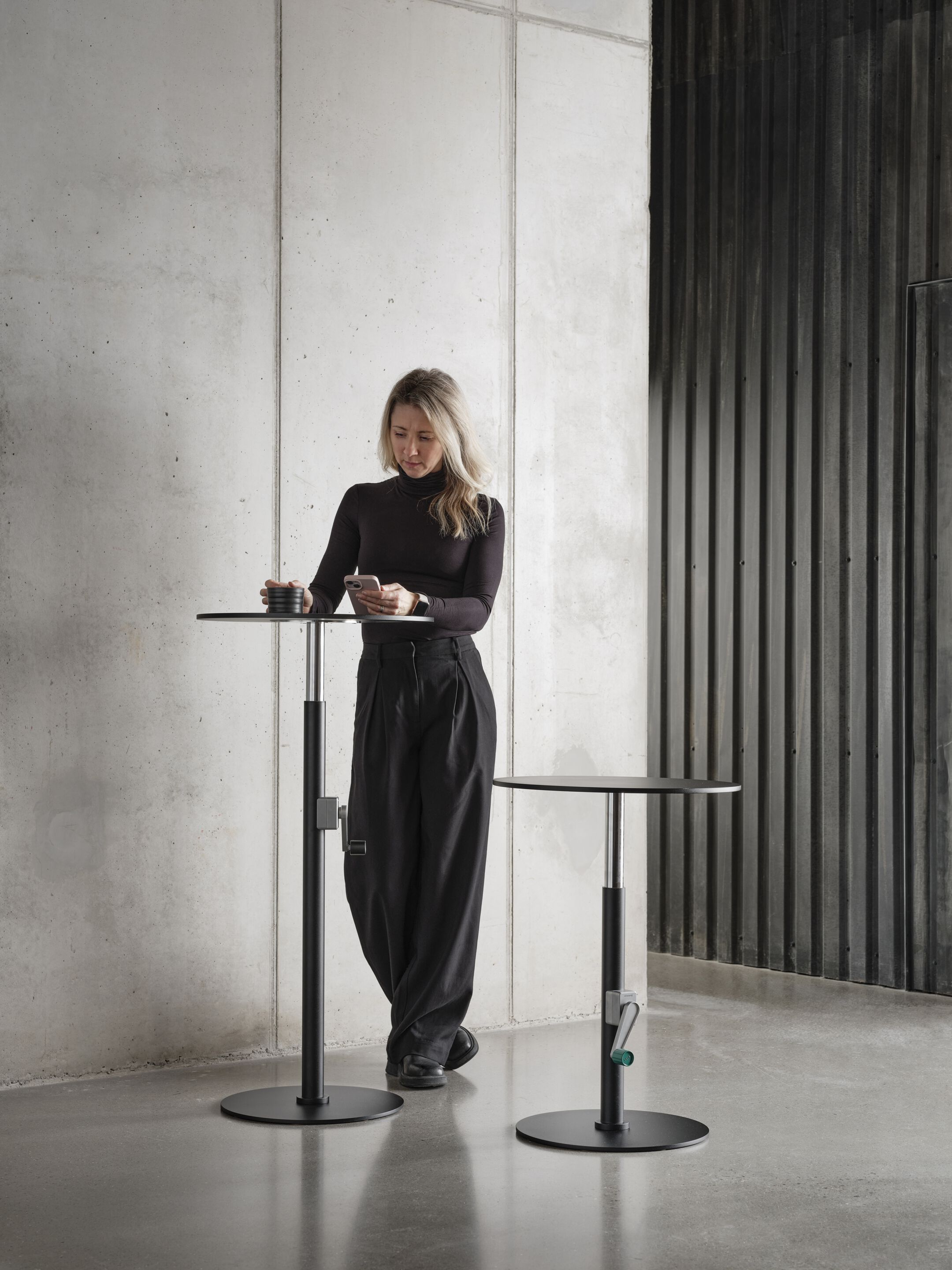 Круглый стол с регулируемой высотой Bla Station VEVA ARCH-00055700 - Вид №23