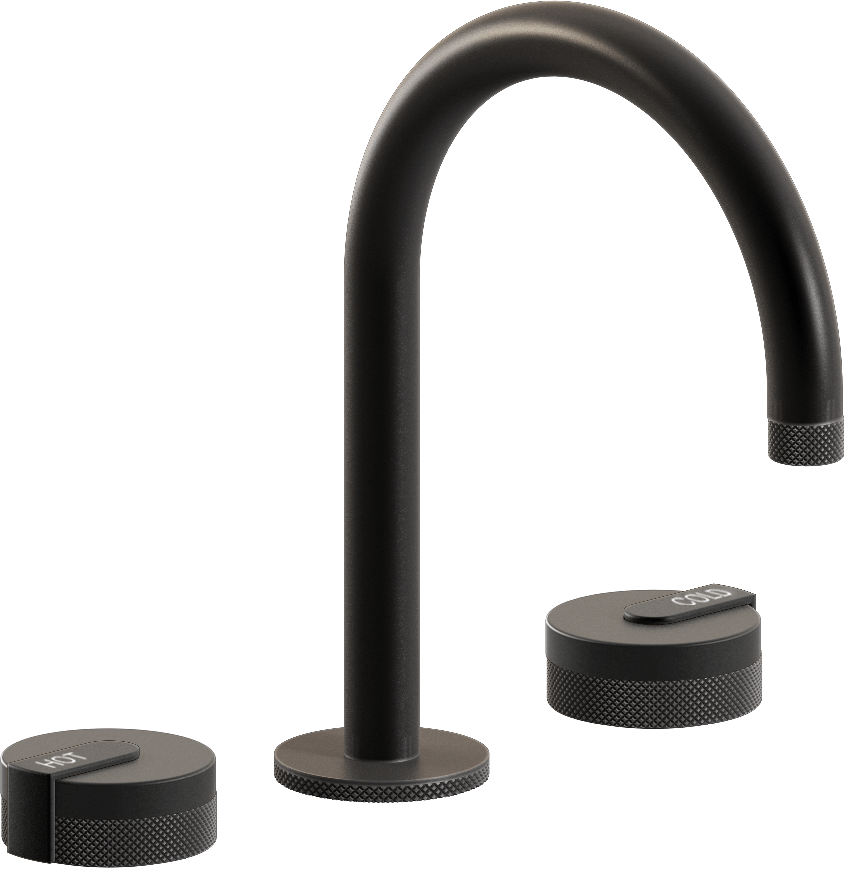 E-11512-R1BK-L1MBK-GM Смеситель для умывальника на 3 отвертия GRAFF MOD+