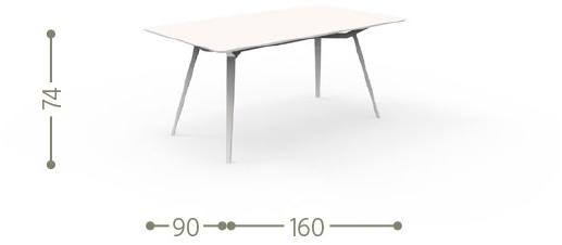 Talenti Прямоугольный садовый стол Milo sun-id-1382262 - Вид №2