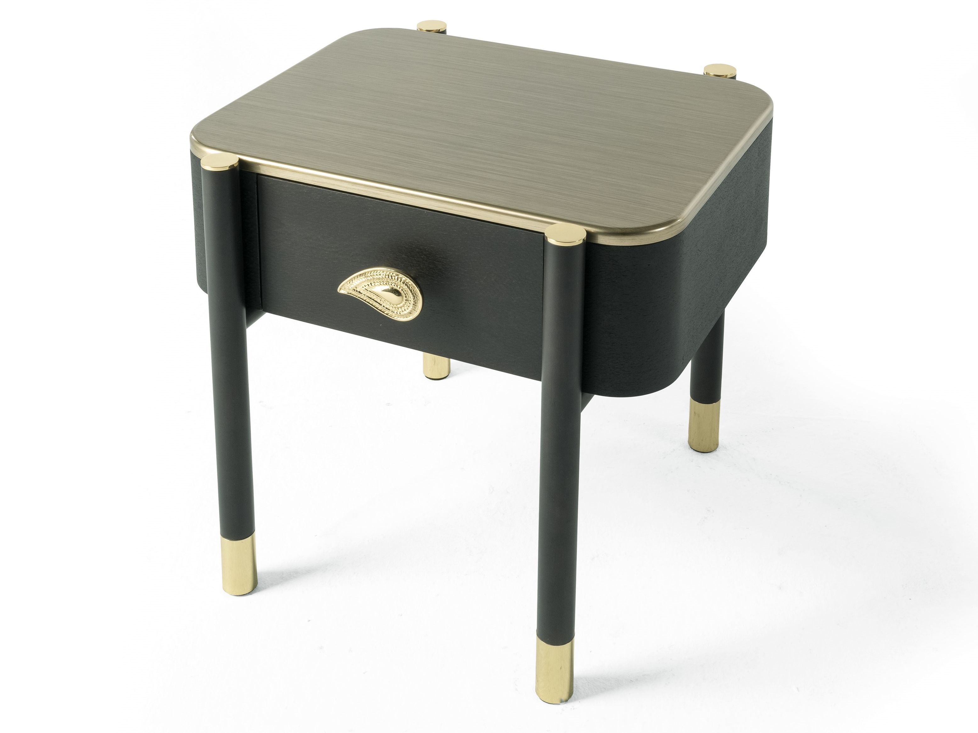 Деревянная тумбочка с ящиками ETRO Home Interiors Woodstock ARCH-00140037 - Вид №1