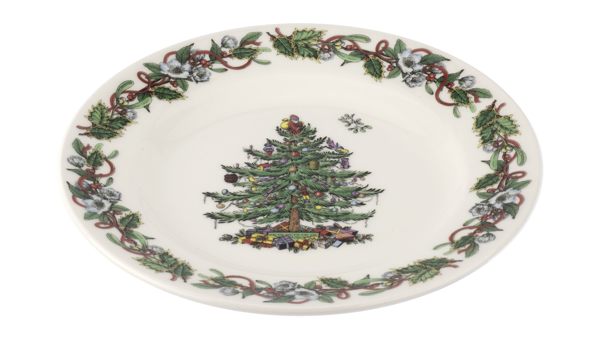 10667045 Spode Набор тарелок закусочных Spode Рождественская ель. Эксклюзив 20см, 4шт Фаянс  - Вид №2