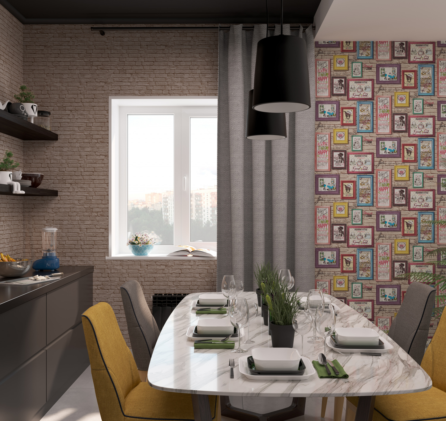 Рулон обоев основа Флизелиновая HC71483-14 Home Color Мин. заказ 8 рулонов HC7148314 - Вид №6