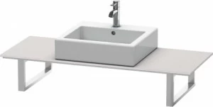 XL028C08787 X-Large Консоль для накладных раковин и встраиваемых умывальников Белая сирень шелковисто-матовый