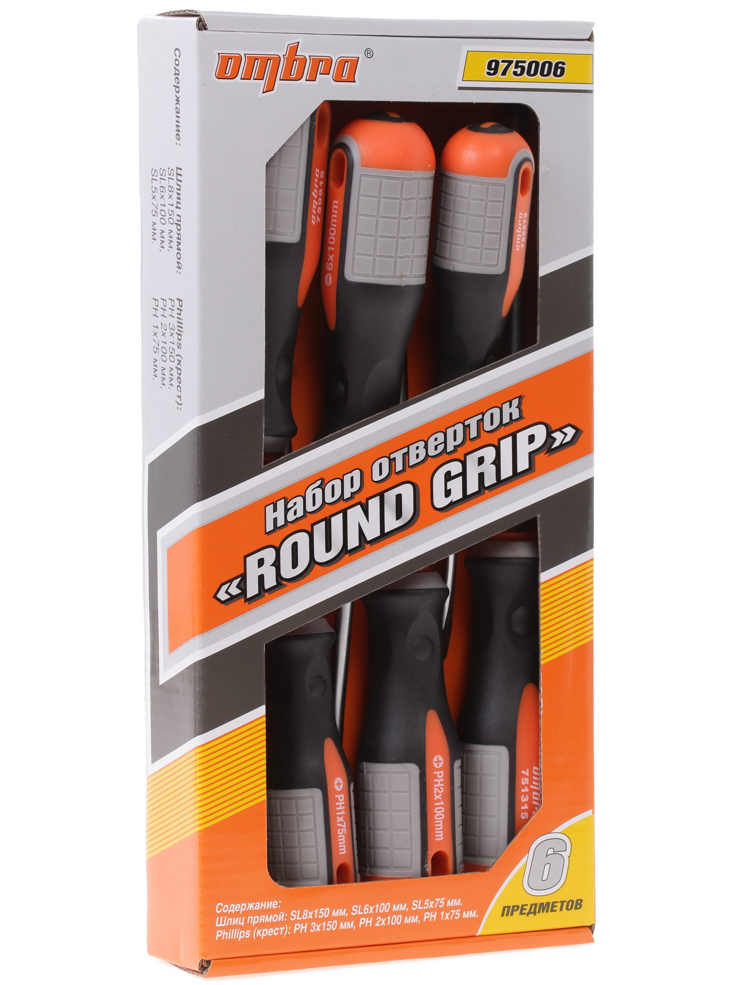 Набор отверток Ombra 975006 1037914 STDN-0143094 - Вид №1