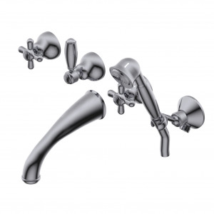 PR42018 Смеситель для ванны встроенный Ritmonio Ritrò