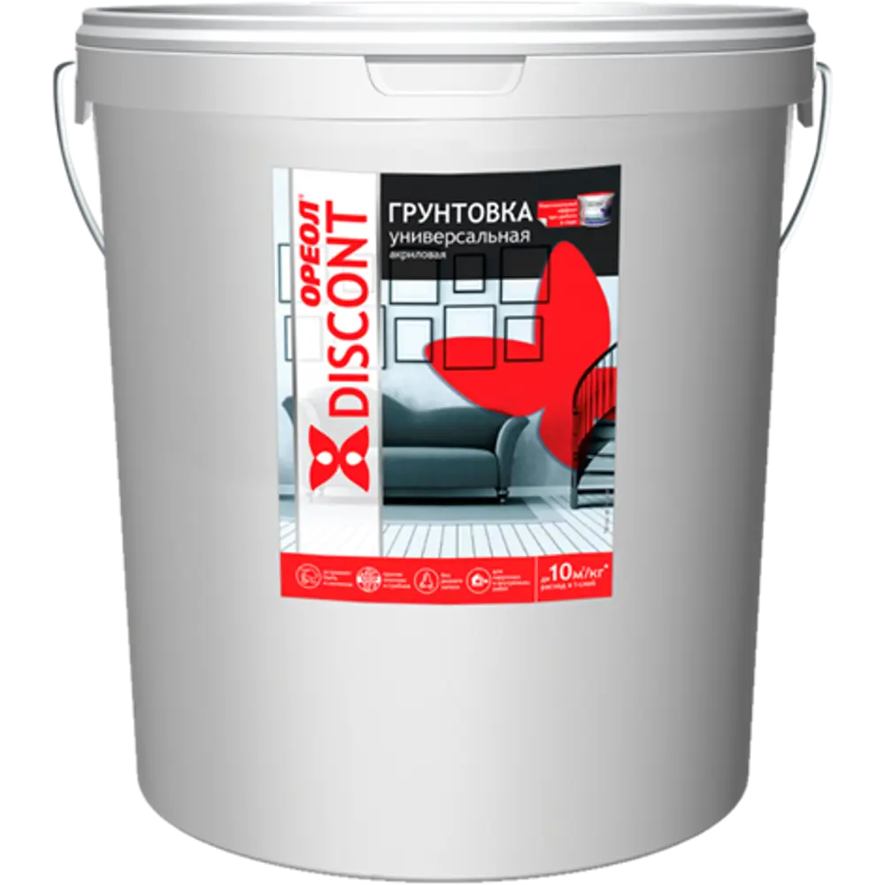 Грунтовка универсальная Ореол Discont 30 кг STLM-2025177 - Вид №1