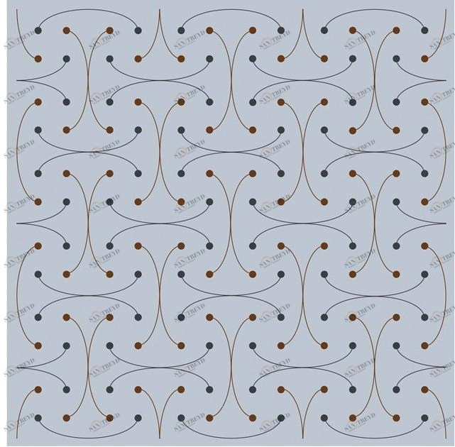 CERAMICA VOGUE Покрытие из глазурованного керамогранита Confetti Ve 233 mb