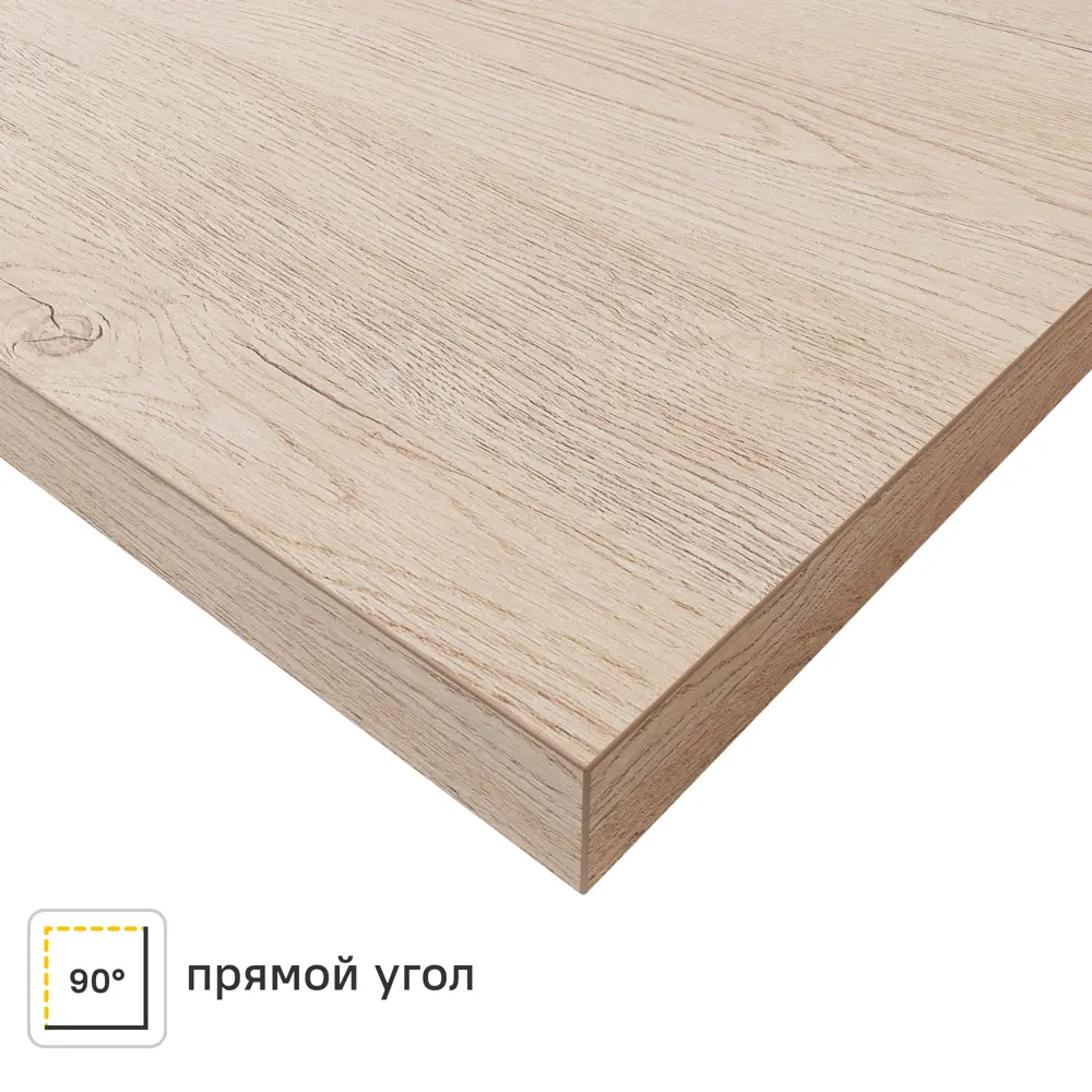 Столешница KONSENSA Дуб Мадуро 80x120x3.8 см ДСП цвет коричневый 89452047 STLM-2110198 ДСП Прямой угол