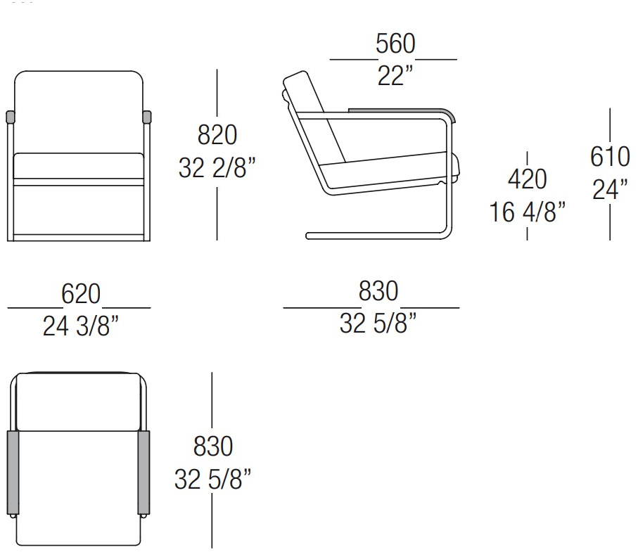 MisuraEmme Мягкое консольное кресло Atelier sun-id-1363599 - Вид №9
