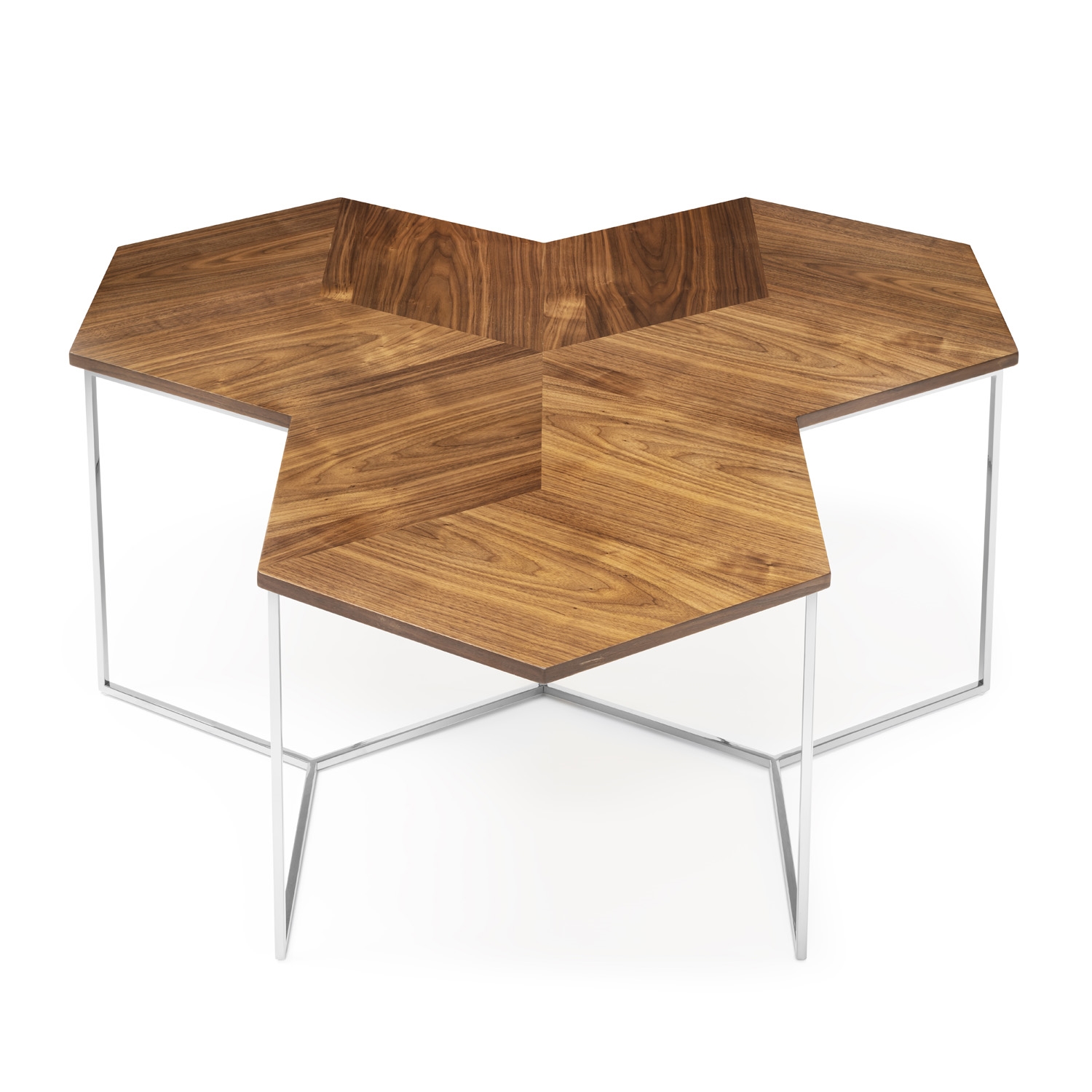 450281-01 ABHIKA КОФЕЙНЫЙ СТОЛ TRIAD H50 120X120 GOLD  - Вид №3