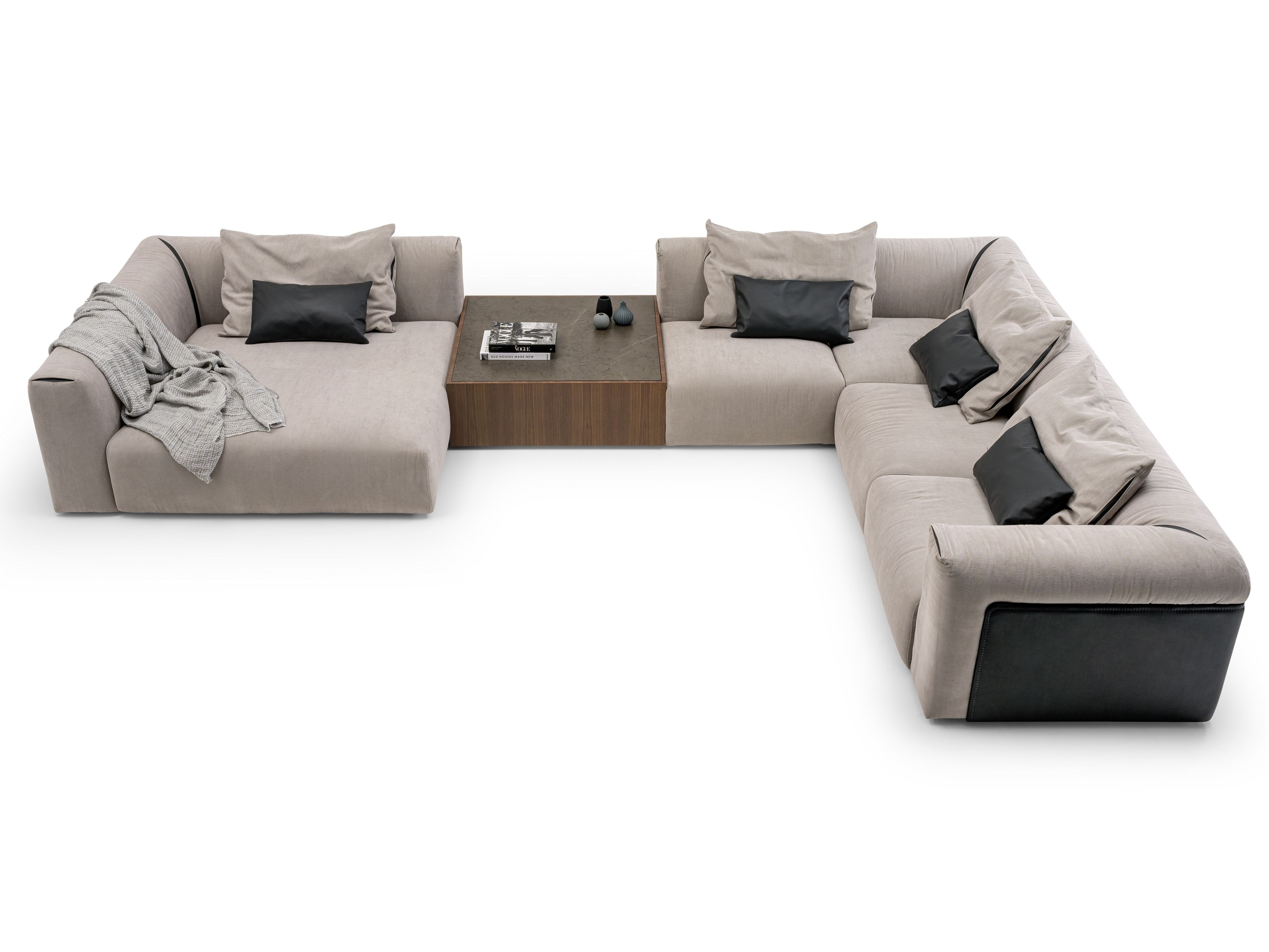 Секционный диван из ткани Turri Soul ARCH-00038031 - Вид №3