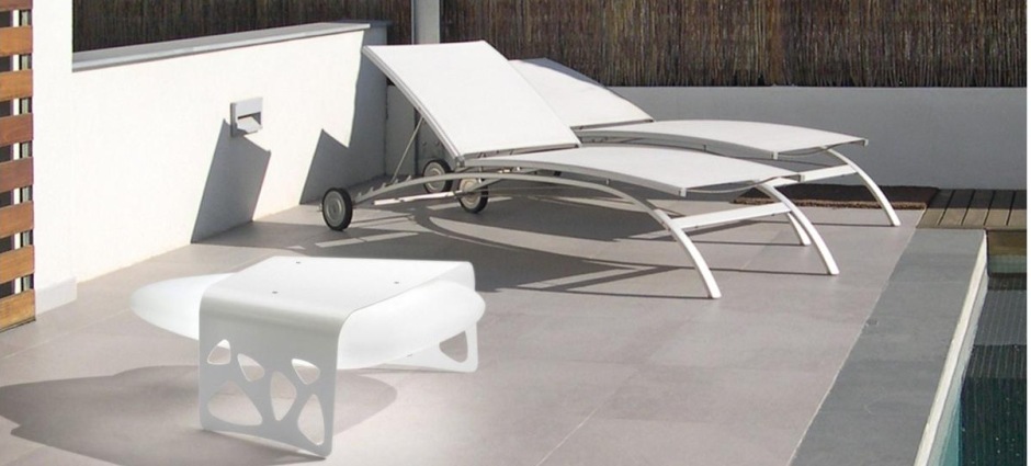 007761 Столик для улицы Table Alma Light Stone - Вид №1