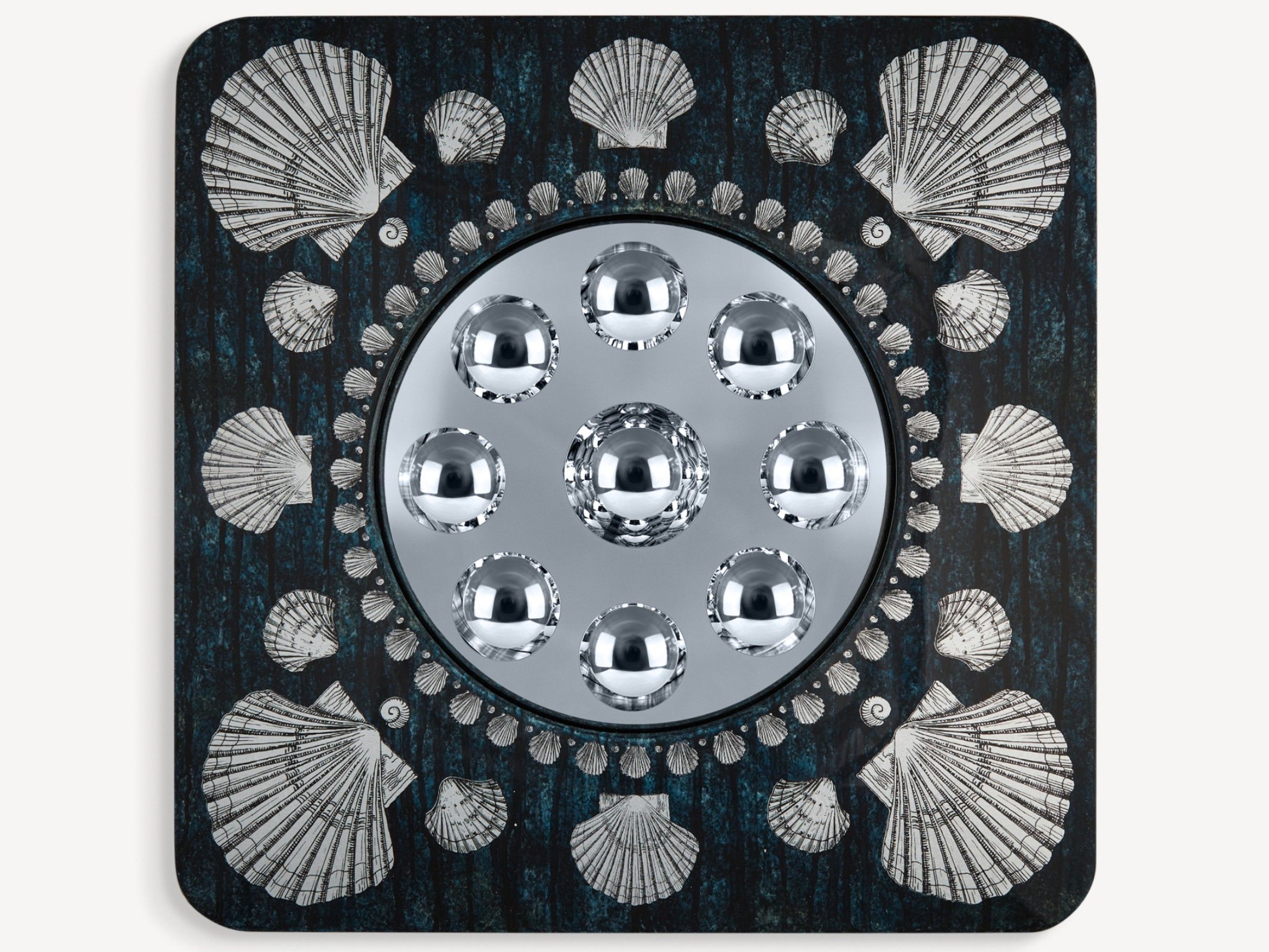 Зеркало в рамке Fornasetti Giro di Conchiglie ARCH-00112791