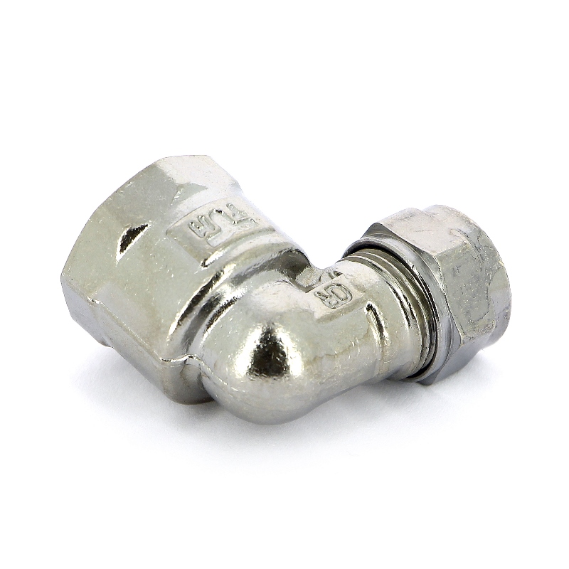 Угол обжим-В хромированный TIEMME 15х1/2" 1130055 - Вид №2