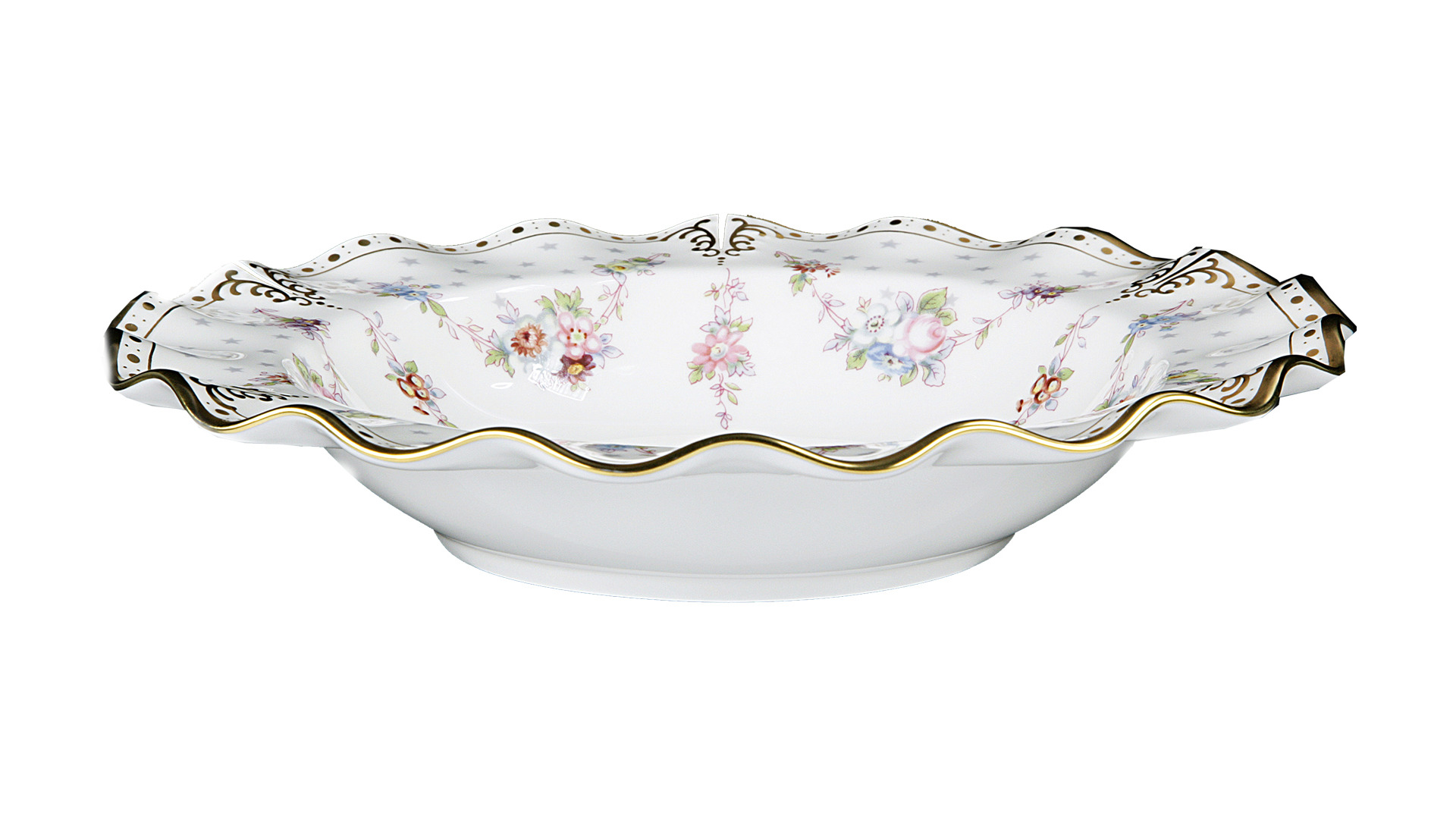 10676171 Royal Crown Derby Сервиз столовый Royal Crown Derby Роял Антуанетта на 6 персон 20 предметов, фарфор Фарфор костяной  - Вид №3