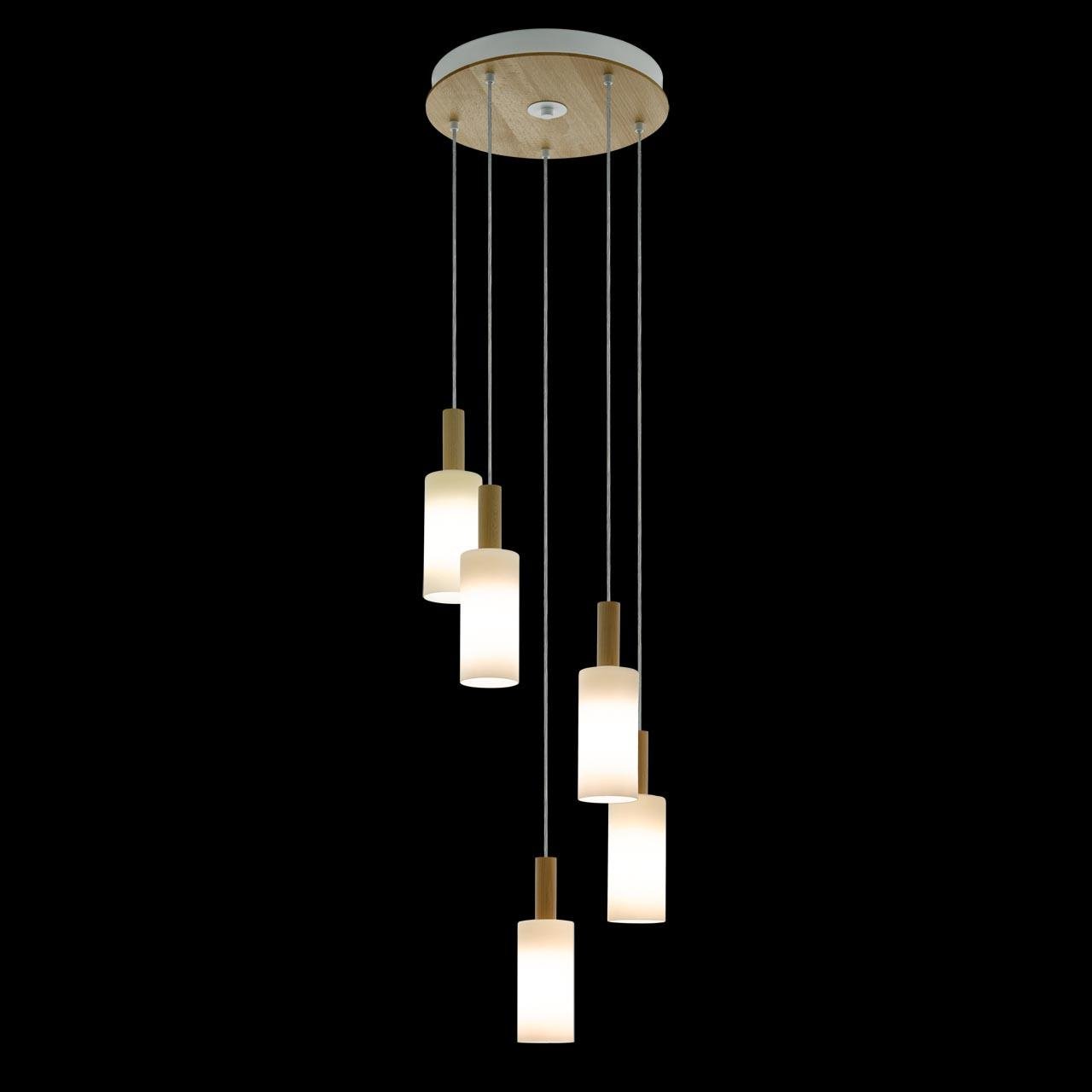 Подвесная люстра Eglo Oakham 49689 EGLO ДИЗАЙНЕРСКИЕ, OAKHAM 220309 Белый  - Вид №1