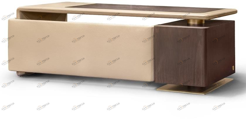 Formitalia Письменный стол из оленьей кожи с ящиками sun-id-1427808