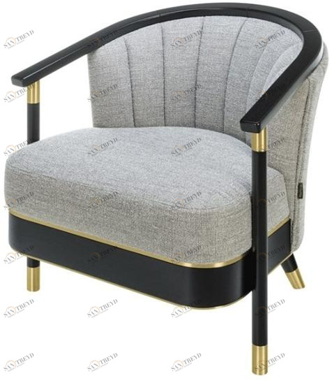 FRATO Кресло из ткани с подлокотниками  Fup010036aak 