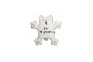 16357312 Игрушка в авто на присосках Кот Нас не догонят 20аси32ив-5 Штучки, к которым тянутся ручки